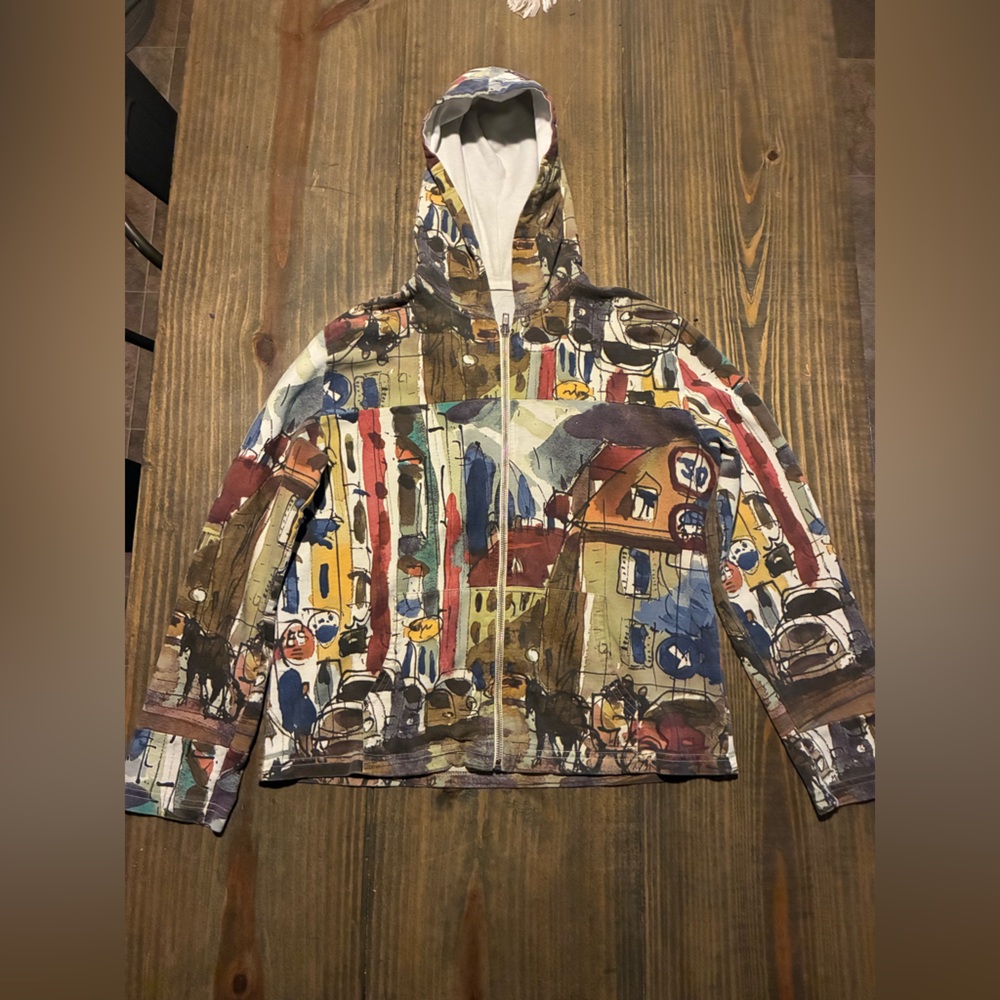 Colorful Graphic Hoodie